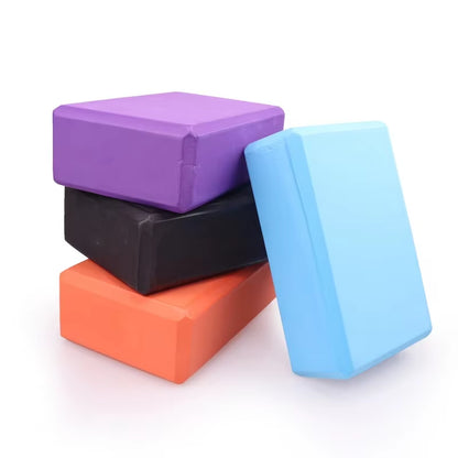 Bodybuilding Equipment Men Women Gym Fitness EVA Yoga Block Colorful Foam Block Brick for Crossfit Exercise Workout Training